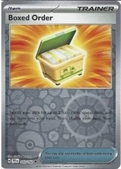 Boxed Order - 143/162 - Uncommon - Reverse Holo