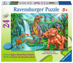 24 piece puzzle: Dino Falls