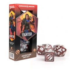 Sirius Dice: D&D Adventure Dice - Fighter: Red