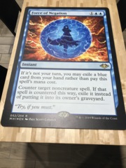 Force of Negation - Giant Magicfest Card