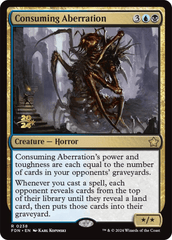 Consuming Aberration (FDN) - Foil - Prerelease Promo 2024