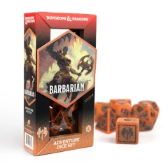 Sirius Dice: D&D Adventure Dice - Barbarian: Orange