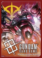 Gundam Card Game - Official Card Sleeves 04 (Char's Zaku ?/Zeon) - Bandai Card Sleeves