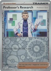 Professor's Research (Professor  Turo) - 190/198 - Holo Rare - Reverse Holo