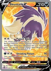 Skuntank V Full Art Ultra Rare - 180/195