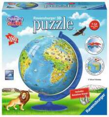 180 piece puzzle: Children's Globe