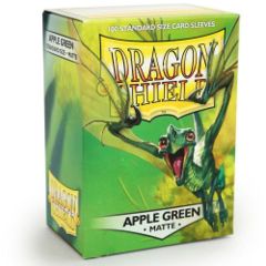 Dragon Shield Box of 100 in Matte Apple Green