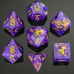 Arcane Dragon Captured Magic Hand Sanded Sharp Edge Resin