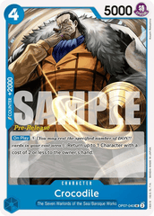 Crocodile -  OP07-040 - UC - 500 Years in the Future Pre-release Promo