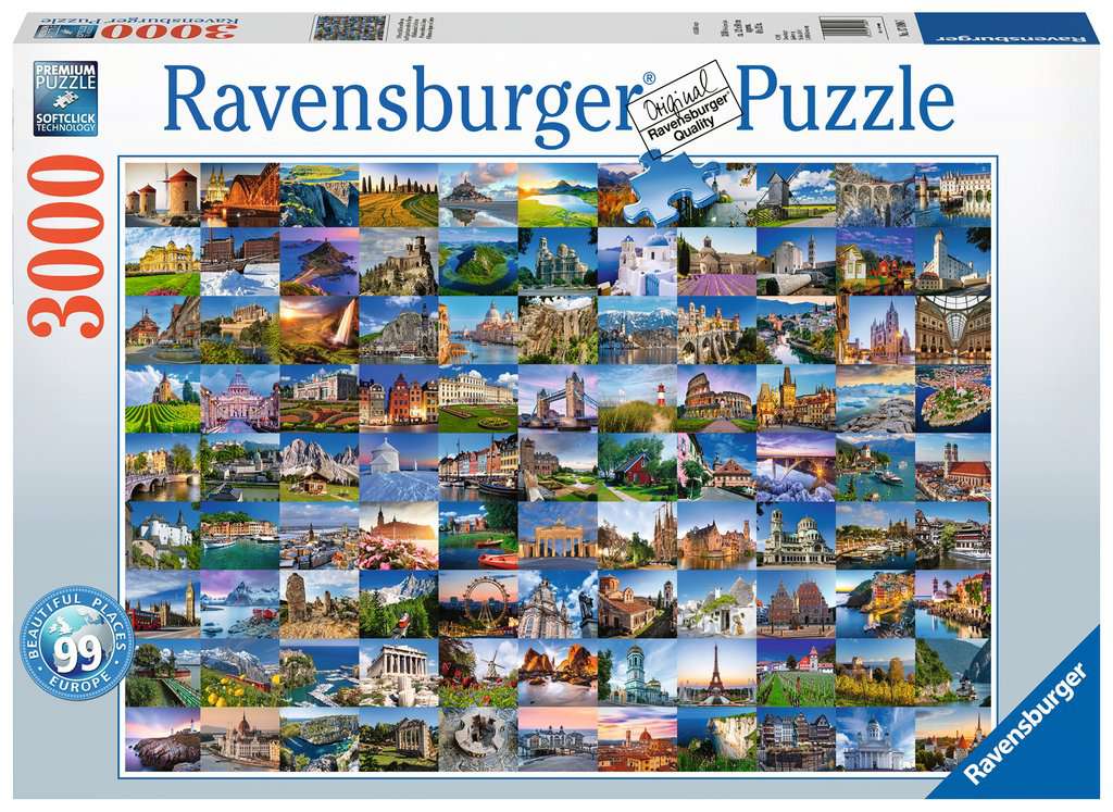 99 Beautiful Places in Europe