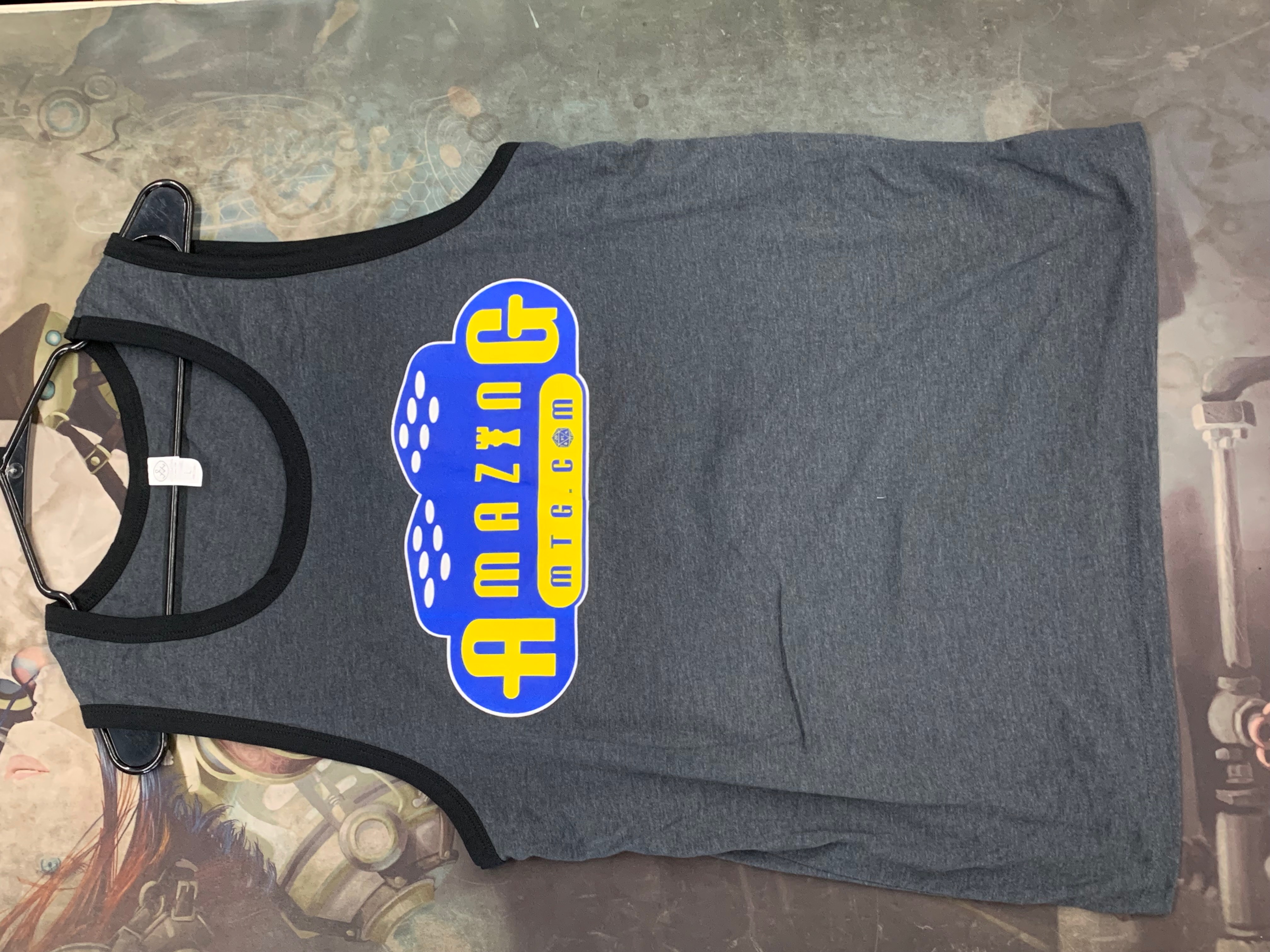 Dark Gray Unisex Tanktop