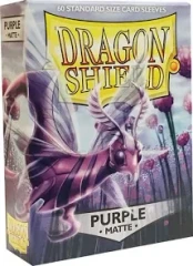 Dragon Shield Matte Purple Standard Size Card Sleeves