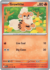 Growlithe - 027/182 - Common - Reverse Holo