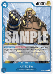 Kingdew - OP08-044 - U - Two Legends Pre-release Promo