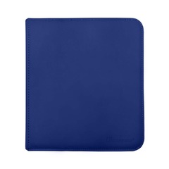 Vivid 12-Pocket Zippered PRO-Binder: Blue