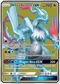 White Kyurem GX - SM141 - Promotional