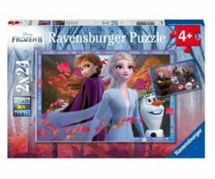 2 x 24 piece puzzles: Frosty Adventures