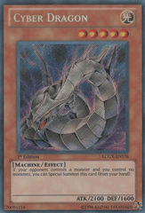 Cyber Dragon (Alternate Art) - LCGX-EN176 - Secret Rare - Unlimited Edition