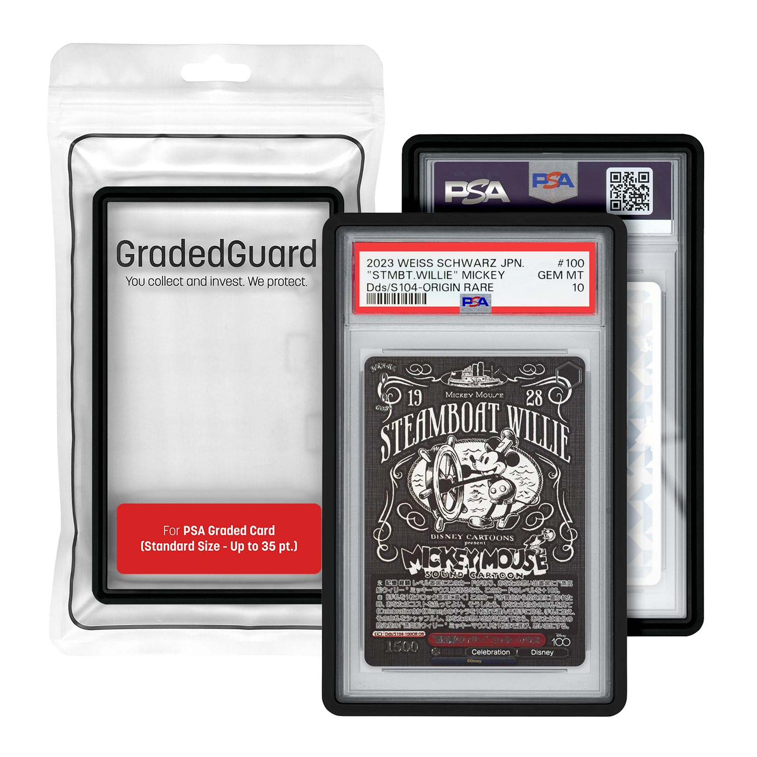 GradedGuard: Standard PSA Case - Black