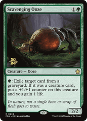 Scavenging Ooze (FDN) - Foil - Prerelease Promo 2024