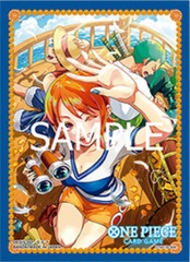 One Piece Card Game Official Sleeves: Assortment 8 - Nami (70-Pack)