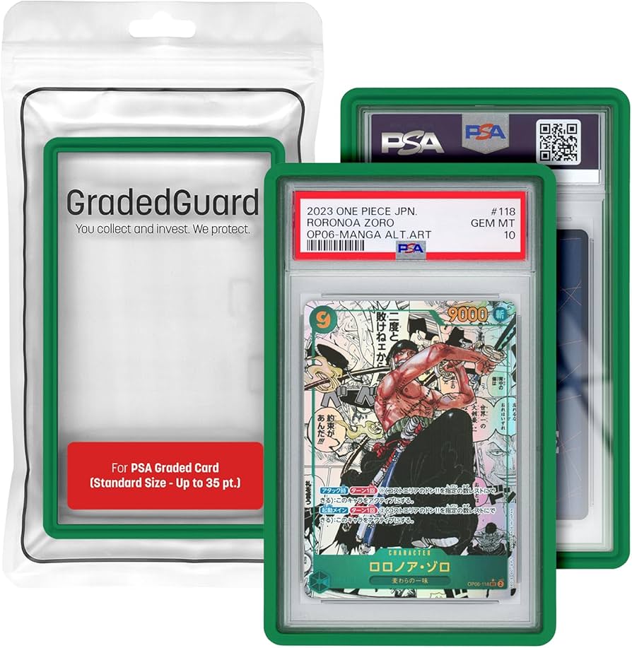GradedGuard: Standard PSA Case - Green