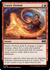 Frantic Firebolt - Foil