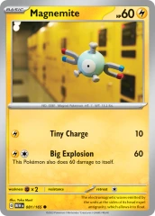 Magnemite - 081/165 - Common - Reverse Holo