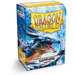 Dragon Shield Box of 100 in Matte Sapphire