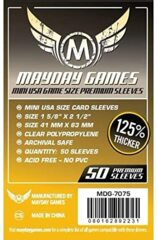 Mayday Games Premium Mini USA Game Size Sleeves 50ct