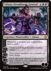 Liliana, Dreadhorde General (FDN) - Foil - Prerelease Promo 2024