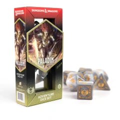 Sirius Dice: D&D Adventure Dice - Paladin: White / Grey