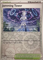 Jamming Tower - 153/167 - Uncommon - Reverse Holo