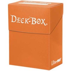 Ultra Pro Pumpkin Orange Deck Box