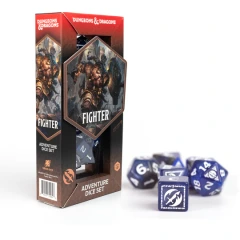 Sirius Dice: D&D Adventure Dice - Fighter: Blue