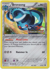 Bronzong - XY21 - Phantom Forces Prerelease Staff Promo