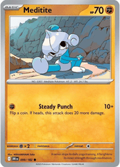 Meditite - 099/182 - Common - Reverse Holo