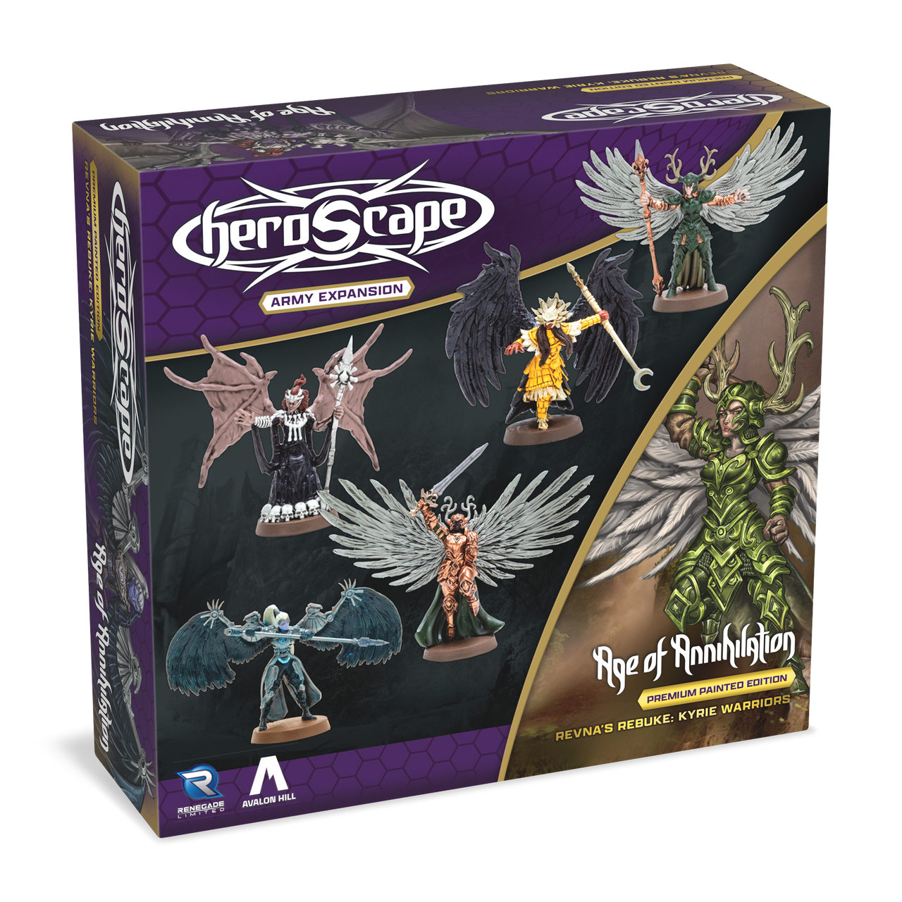 Heroscape: Revnas Rebuke: Kyrie Warriors Army Expansion