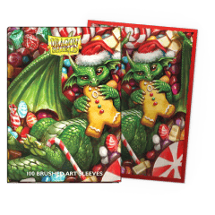 Dragon Shield - Christmas 2024 - Brushed Art Sleeves - Standard Size