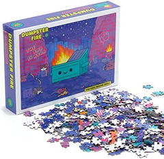 Dumpster Fire 1000 Piece Puzzle