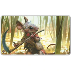 Bloomburrow Swords to Plowshares Stitched Edge Standard Gaming Playmat