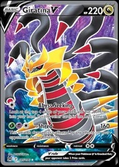 Giratina V Full Art Ultra Rare - 185/196