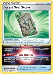 Forest Seal Stone - 156/195  - Rare Deck Exclusive