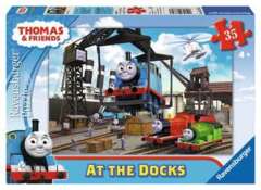 35 piece puzzle:  Thomas & Friends: At the docks