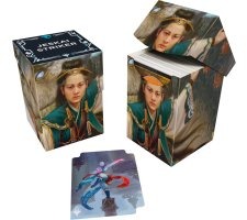 Tarkir Dragonstorm Shiko and Narset, Unified / Elsha, Threefold Master (Jeskai Striker Commander Deck) 100+ Deck Box for Magic: The Gathering