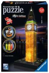 216 piece puzzle: Big Ben Night Edition