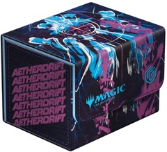 Magic: The Gathering Aetherdrift Sidewinder 100+ Xenoskin Deck Box - Oildeep Gearhulk - Ultimate Guard Deck Boxes