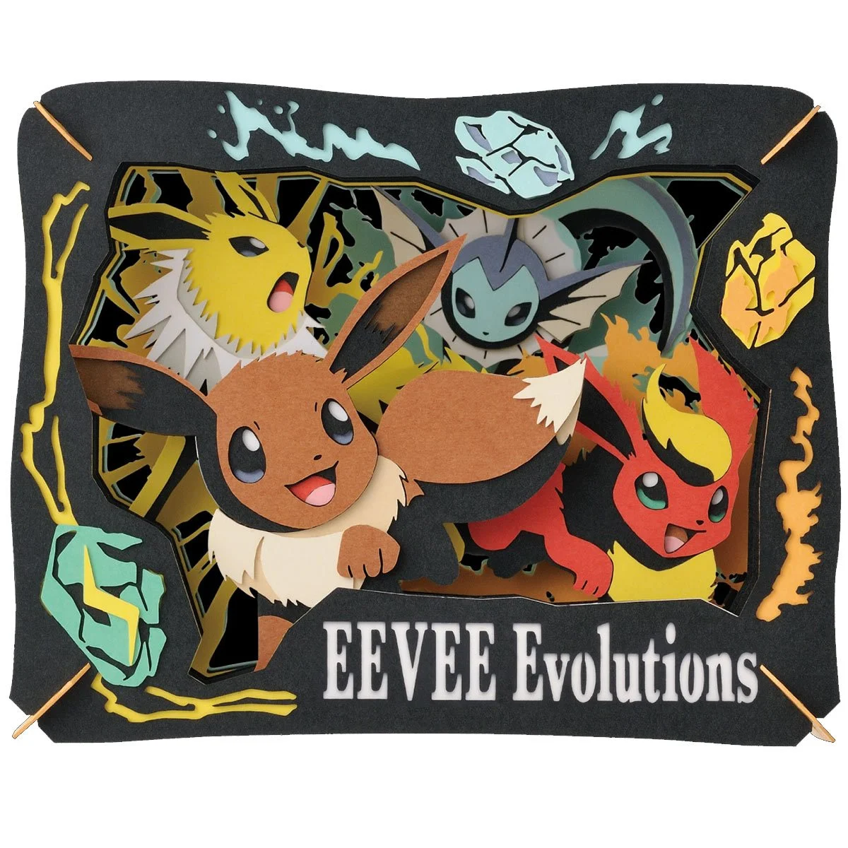 Eevee Evolutions Paper Theater (English)