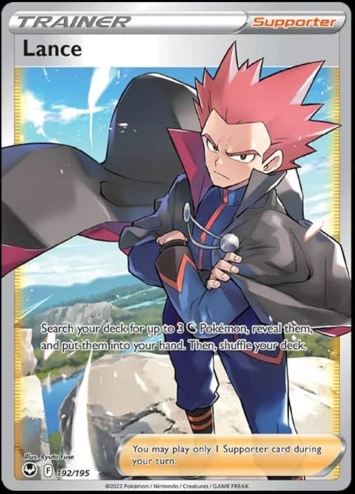 Lance Full Art Ultra Rare - 192/195