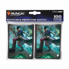 DUSKMOURN: 100CT DECK PROTECTOR SLEEVES COMMANDER C